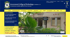 Desktop Screenshot of gct.ac.in